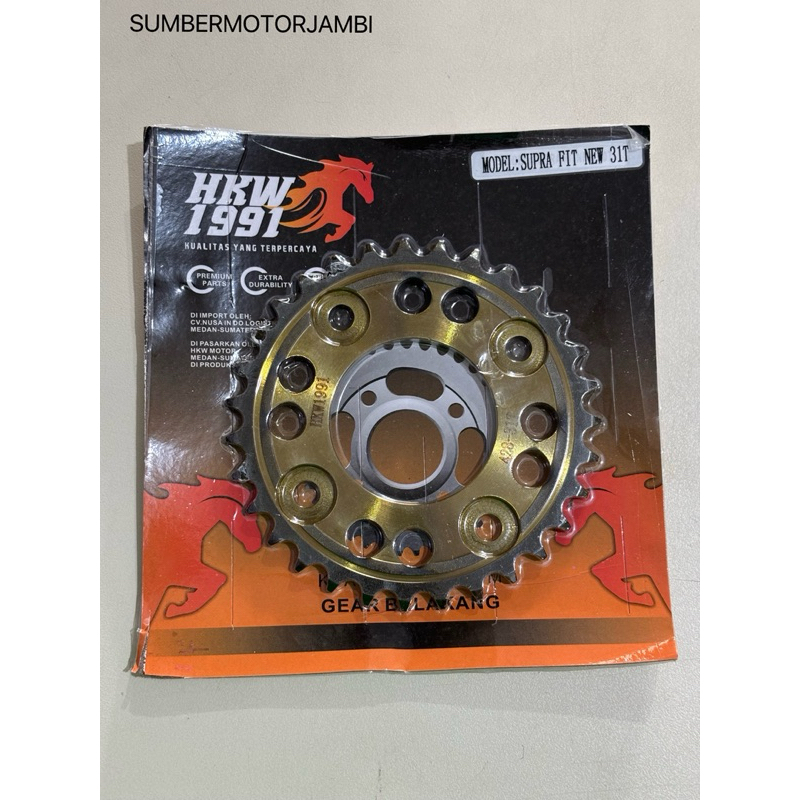 GEAR BELAKANG FITNEW 31T HKW1991
