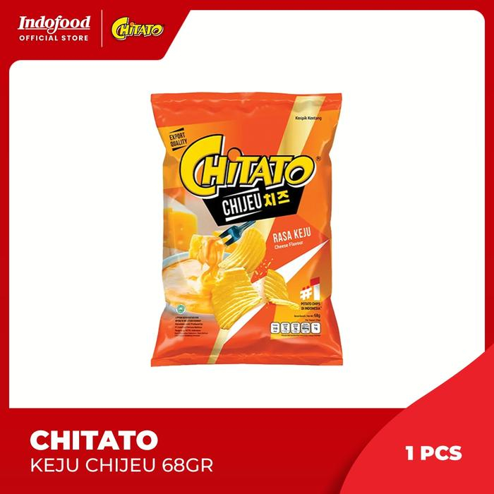 

CHITATO SNACK POTATO CHIPS CHEESE SUPREME PCK 68g