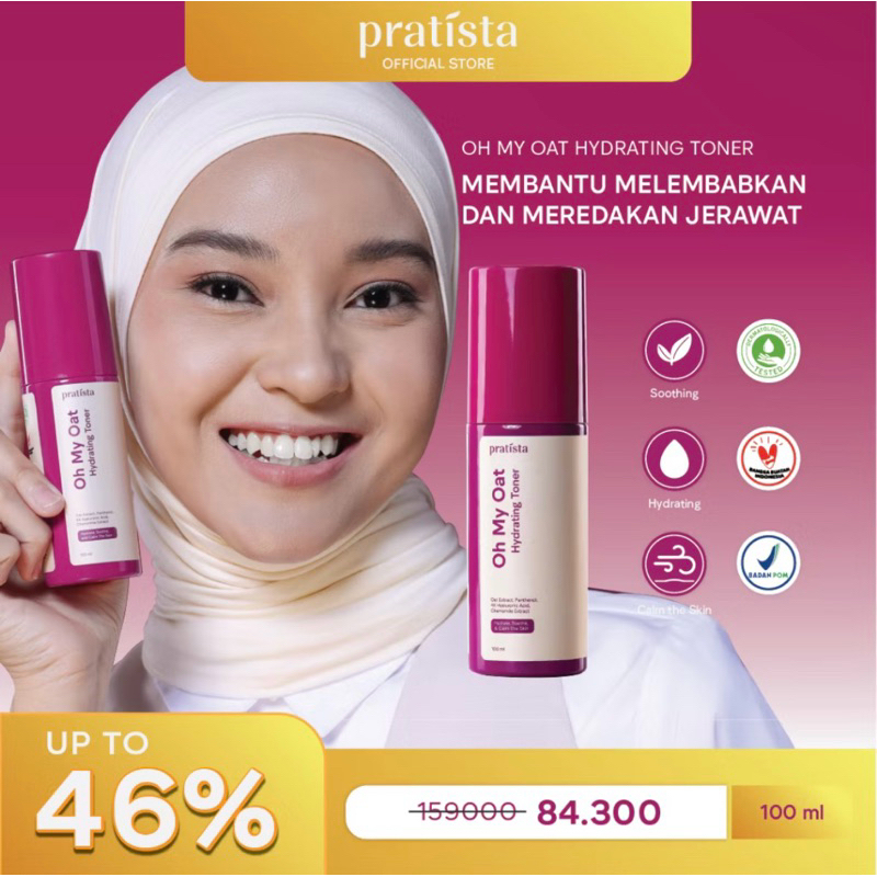 Pratista - Oh My Oat Hydrating Toner