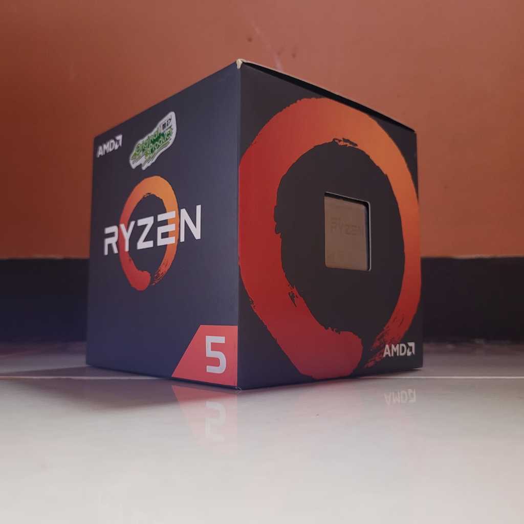 CPU Processor AMD Ryzen 5 2600 Box + Wraith Cooler [SECOND/BEKAS]