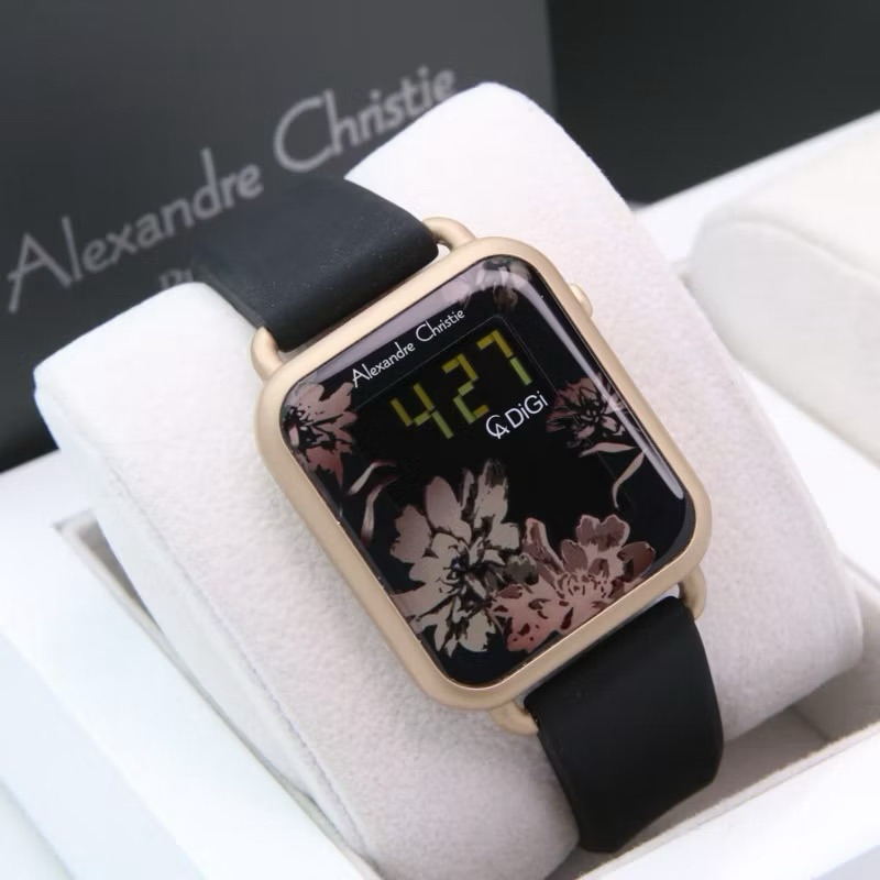 JAM TANGAN WANITA ALEXANDRE CHRISTIE 9378 / AC9378 / AC 9378 DIGITAL FASHION ORIGINAL GARANSI RESMI 