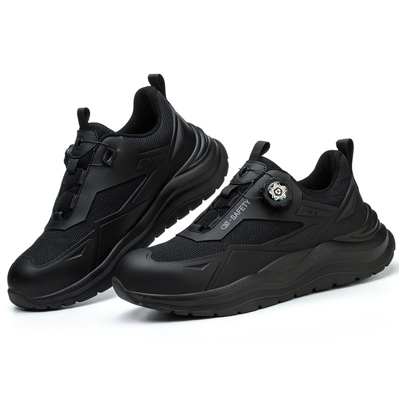 DISKON SEPATU KERJA PROYEK SAFETY SHOES SPORTY TALI PUTAR