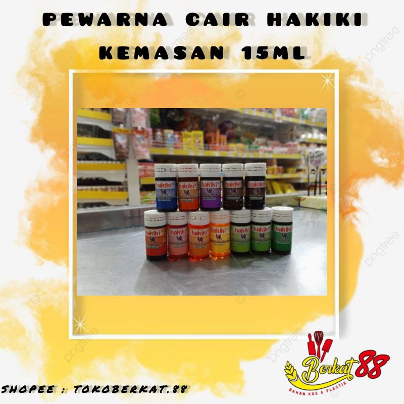 

PEWARNA CAIR HAKIKI KEMASAN 15ML