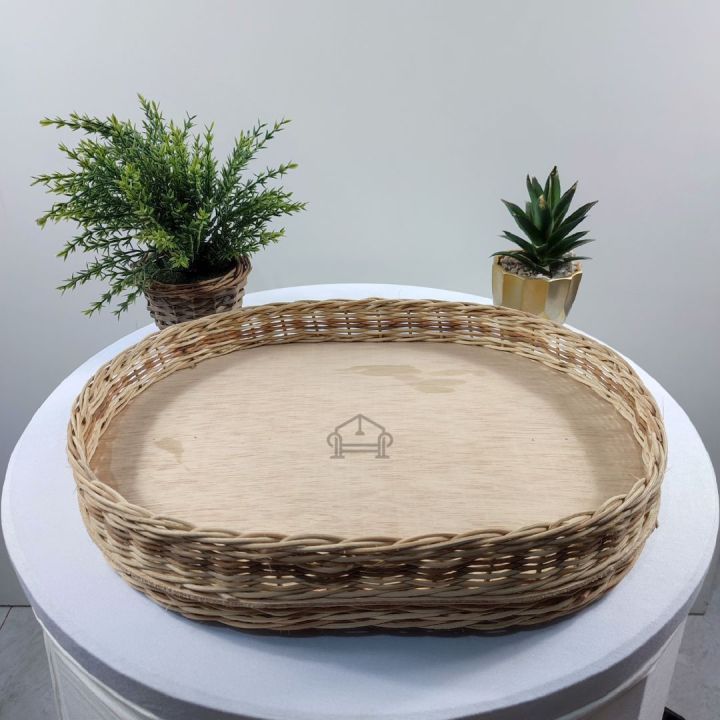 Nampan Rotan / Nampan Anyaman Rotan