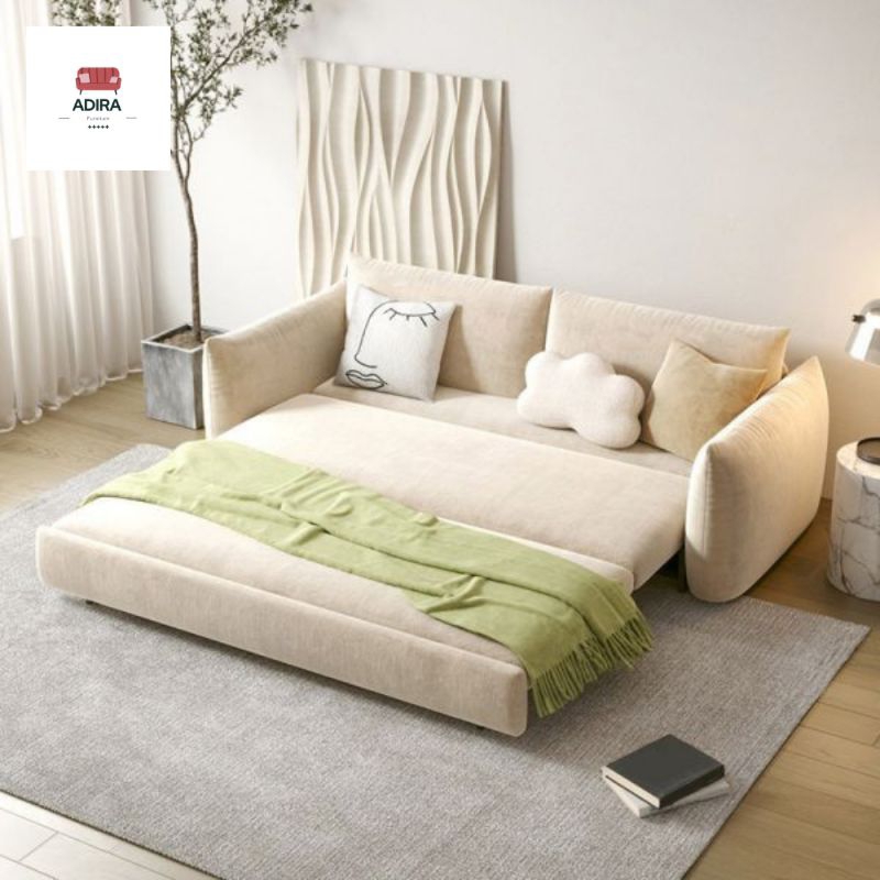 IDEA - Sofa 2in1 Multifungsi Sofa Bed Kasur Tarik Empuk Nyaman