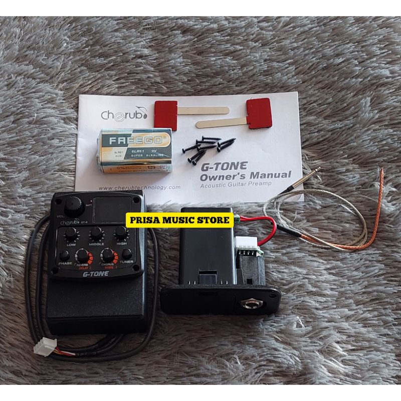 Preamp Cherub GT 6 Original - Preamp Cherub G - Tone - GT-6 - EQ Cherub
