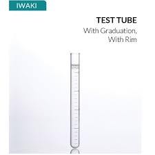 Tabung Reaksi / Test Tube 20ml 16 x 150 mm Iwaki Pyrex