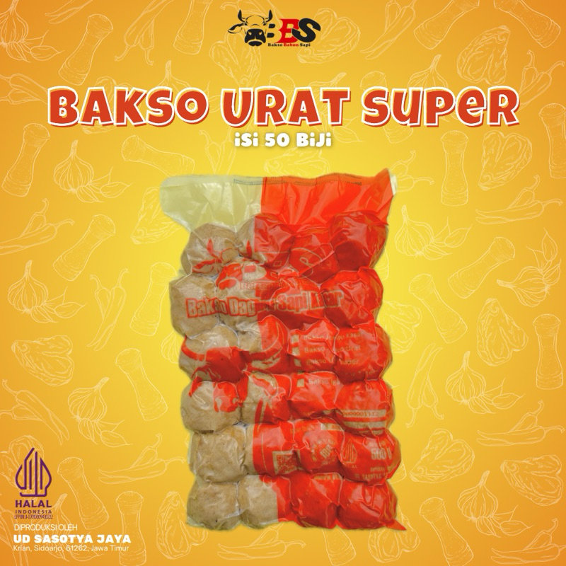 

Bakso Urat Super / isi 50 Biji