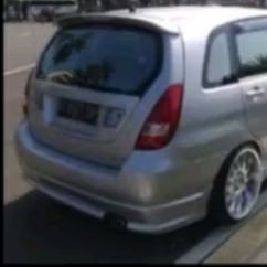 Bodykit Aerio 2003 belakang