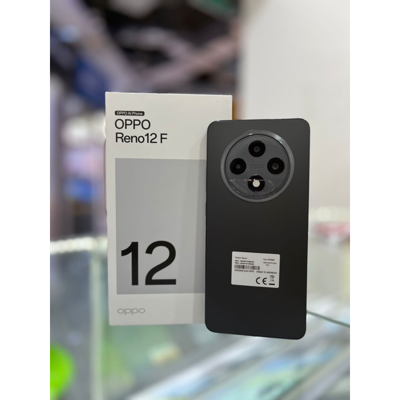 oppo reno 12f4g 8/256 second fullset