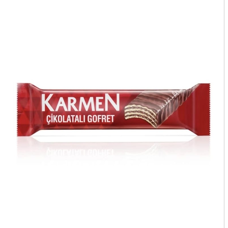 

Karmen çikolata gofret Wafer Cokelat Turki Asli
