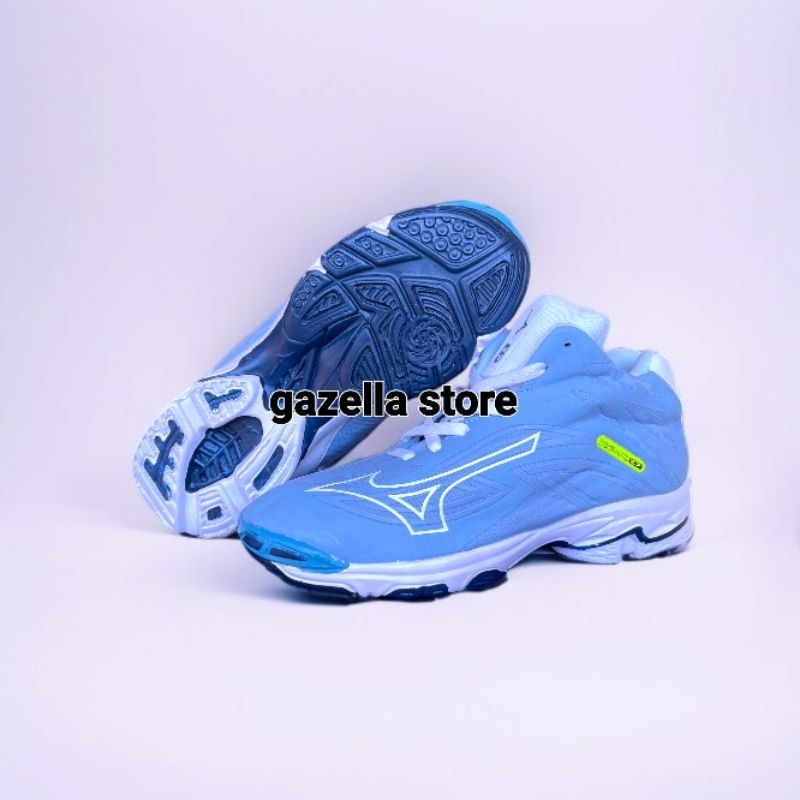 Mizuno wave lighting 7 sepatu voli pria wanita olahraga outdoor