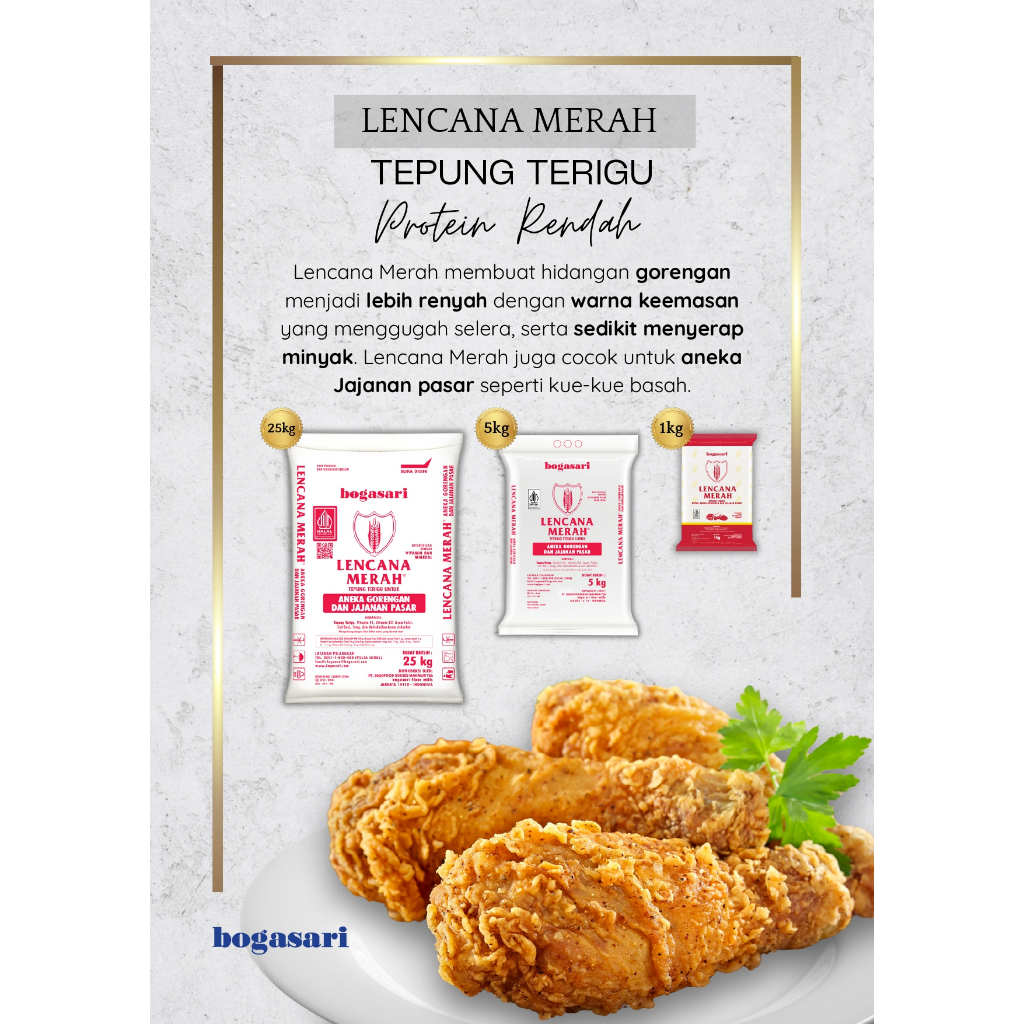 

Terigu Bogasari Lencana Merah