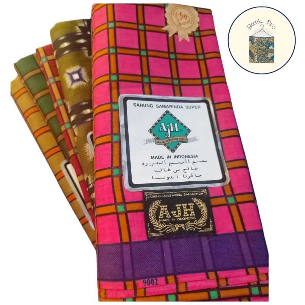 Sarung Samarinda Super AJH #9002PNK