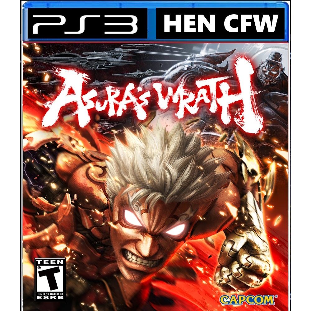 Bd dvd game ps3 asura wrath
