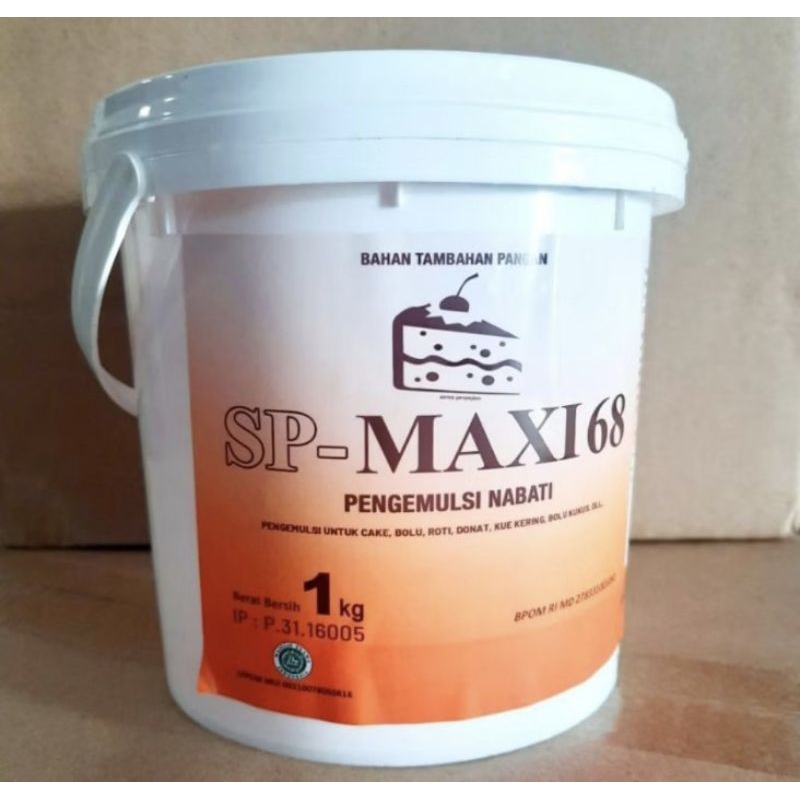 

(Repack 250gr-500gr) SP MAXI 68 | Pengemulsi untuk Cake Bolu Roti Donut
