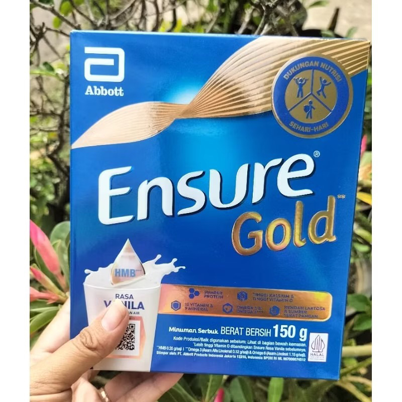 

Ensure Gold - Susu HMB untuk mendukung kekuatan dan membantu jaga daya tahan tubuh