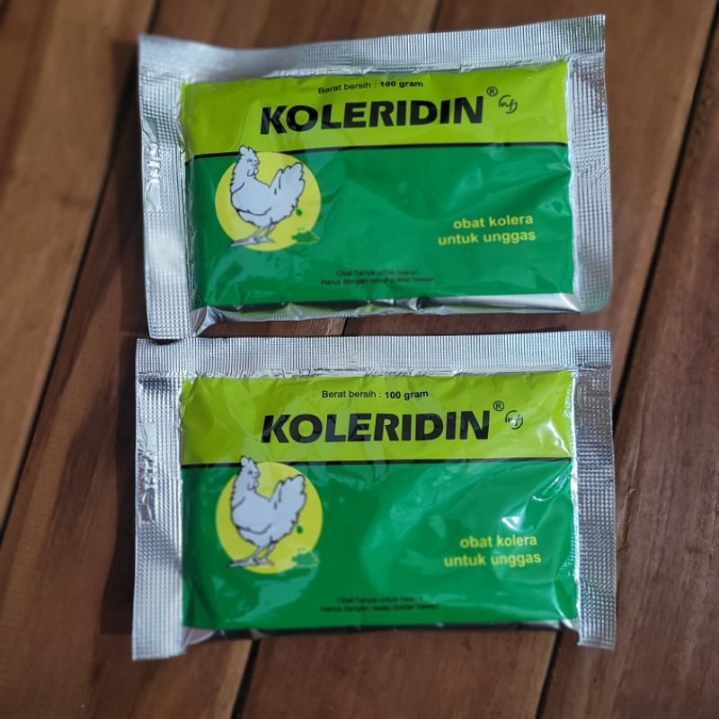 KOLERIDIN 100 GRAM MEDION_ OBAT KOLERA AYAM UNGGAS