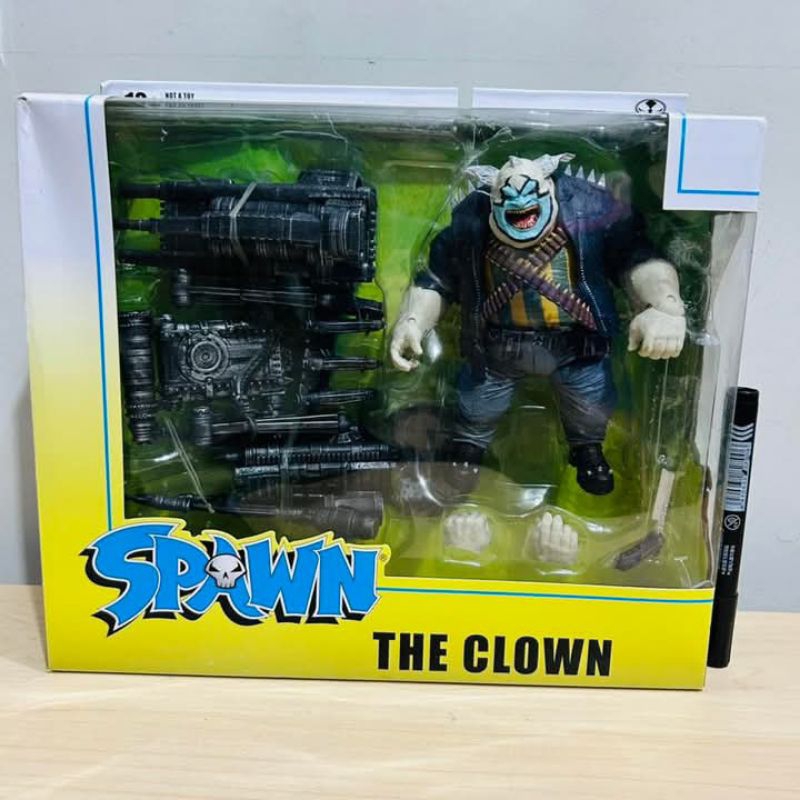 mainan action figure The clown spawn mcfarlane BIBtinggi sekitar 7 inchartikulasi detailCWIytpDSD#cl