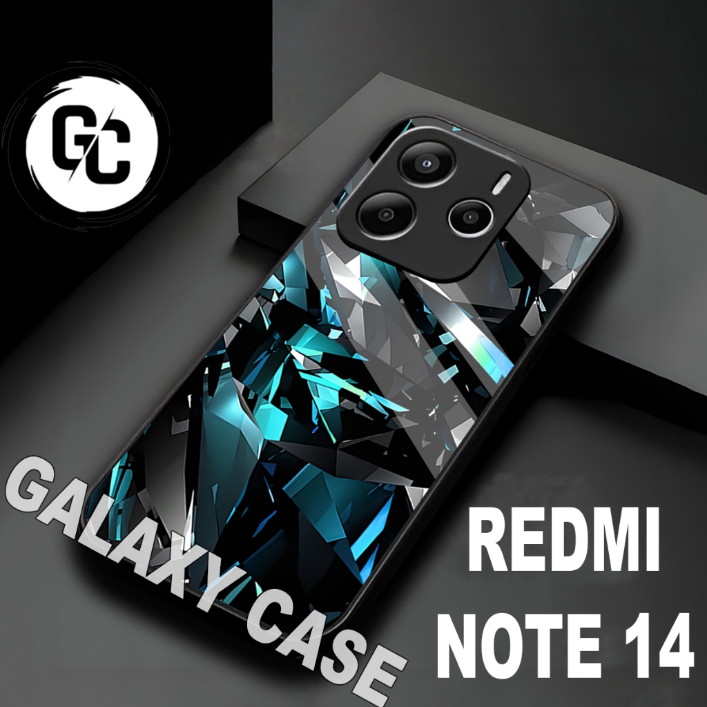 Softcase glossy REDMI NOTE 14/case REDMI NOTE 14 Abstrak/casing REDMI NOTE 14
