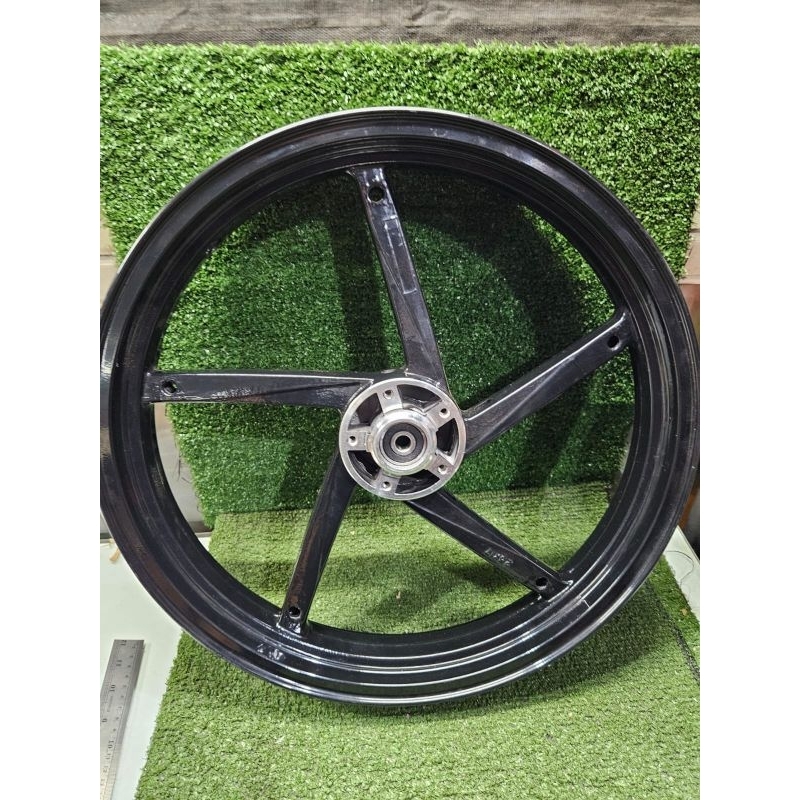 Velg Veleg Pelek Racing Megapro Mono Depan Belakang uk 250 350 Ring 17 merk Polos