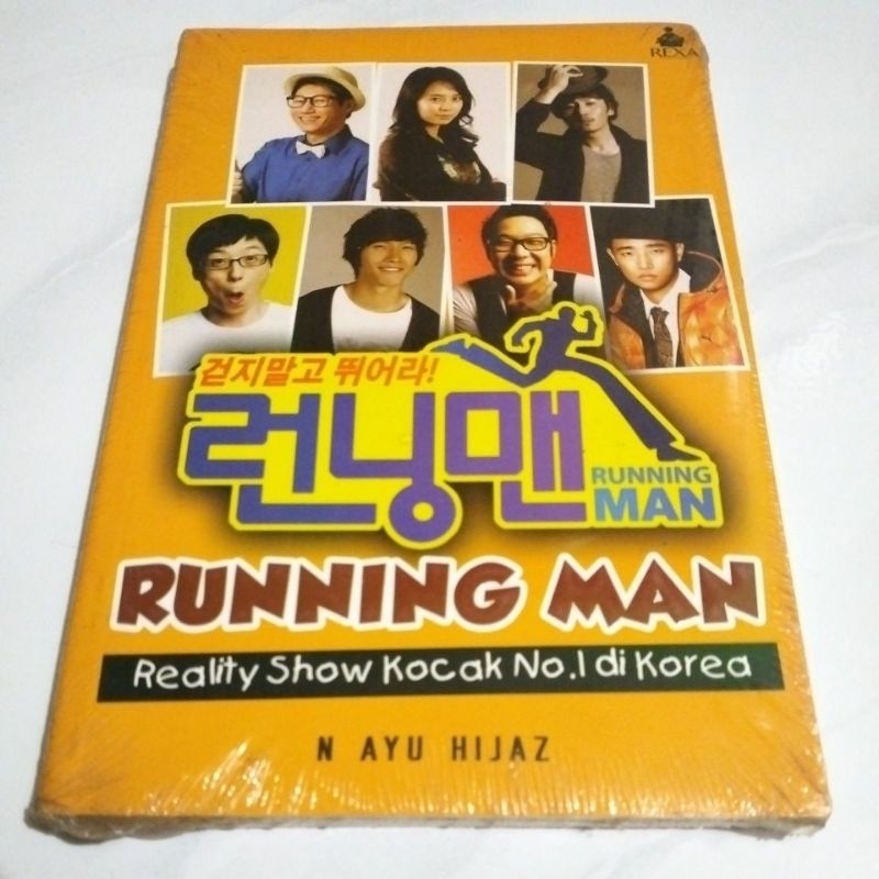 buku running man - reality show kocak no 1 di Korea