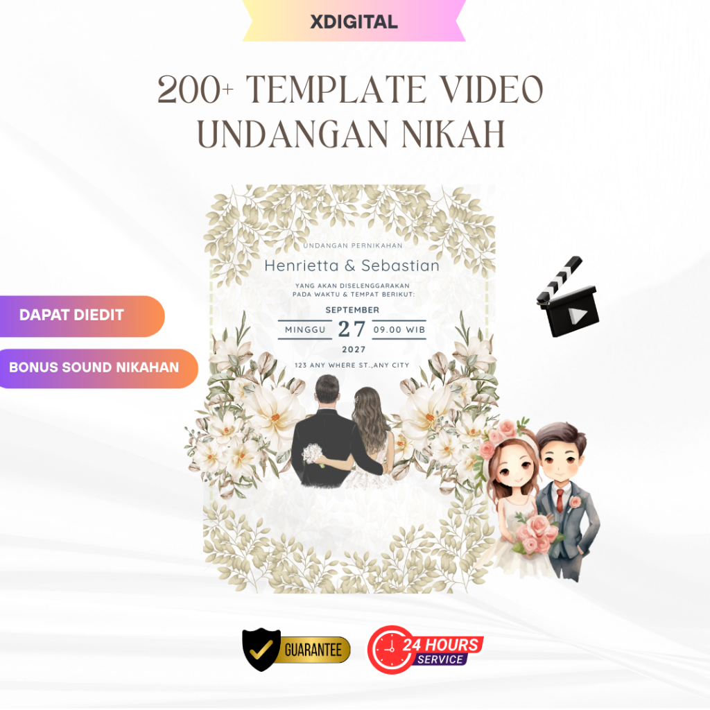 200+ Template Video Undangan Pernikahan