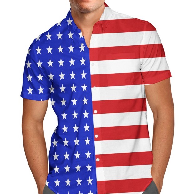 Kaos Baju Kemeja Bendera AMERIKA USA FLAG Newart 2025