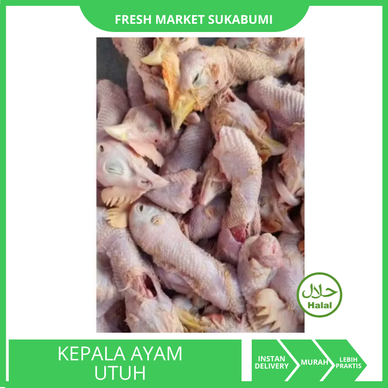 

[SUKABUMI] Kepala Ayam Utuh 1 Kg