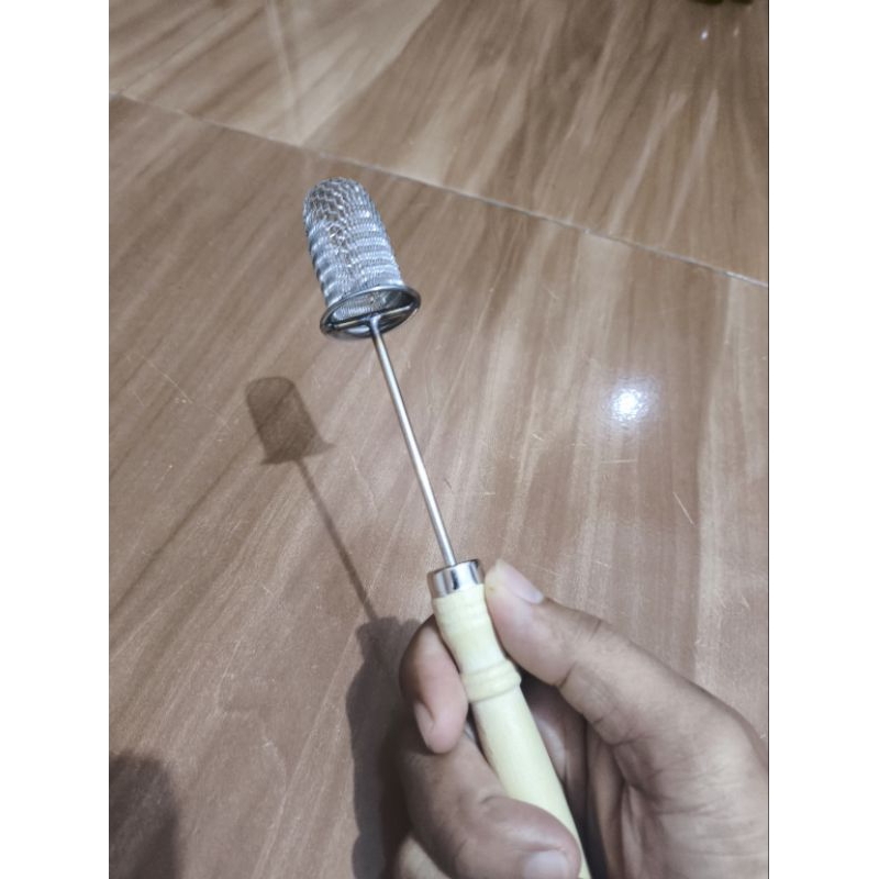 obor sumbu bekam api bekam kaca kop kaca ( panjang 21 cm)