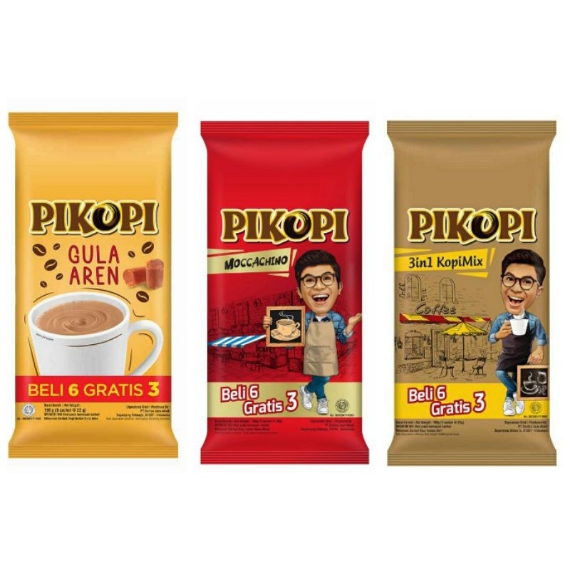 

Pikopi 3in1 Kopi Mix - Moccachino - Gula Aren