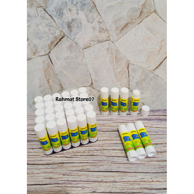 

Lem Glue Stick Kenko/Lem Kertas Batangan Kenko 8G Isi 30 Pcs