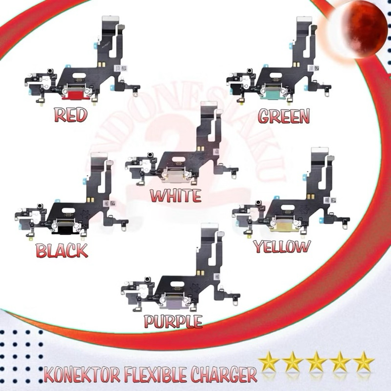 CONNECTOR CHARGER IPHONE 11 ORIGINAL FLEXIBLE MIC IPHONE 11 ORIGINAL CONNECTOR CHARGER IPHONE 11 NOM