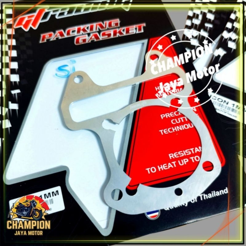 PAKING STROKE ALUMINIUM BEAT SCOOPY KARBU 1MM 2MM 3MM PAKING ALUMINIUM BEAT KARBU SCOOPY KARBU GF RA