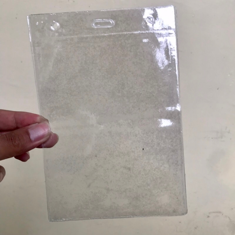 

Plastik cover uk. 11,5 x 19,5