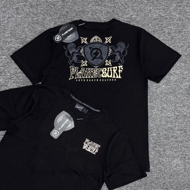 KAOS PLANET SURF / BAJU PLANET SURF PRIA / SURFING PLANET SURF / T-SHIRT PLANET SURF LENGAN PENDEK /