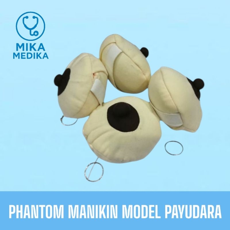 PHANTOM MANIKIN MODEL PAYUDARA / BREAST MODEL / MANEKIN PUTING PAYUDARA KAIN / Alat Peraga Model Put