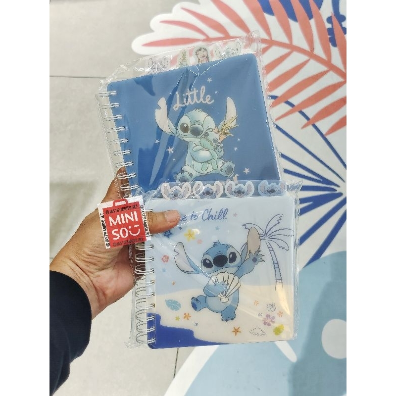 

Oh Some! x DISNEY Coil Book / Memo Book DISNEY STITCH Collection (CHILL / LITTLE DREAMER)