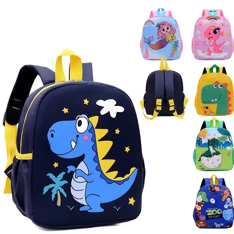 Diskon sekarang Tas Ransel Sekolah Anak Motif lucu Untuk Paud  TK Umur 24 Tahun Model film kartun 2 