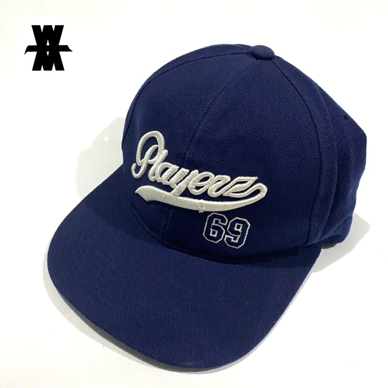 Vintage Playerz 69 Hat Biru OSFA Made in USA