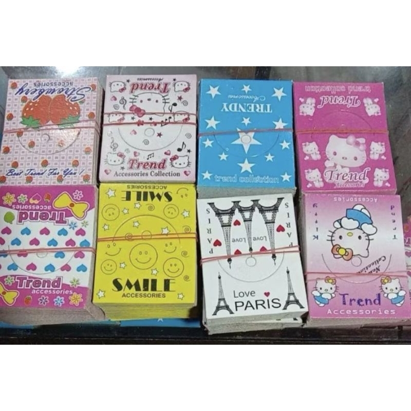 

Hang Tag Acc/Kar Kepala Plastik/Display Acc Isi 100Pcs
