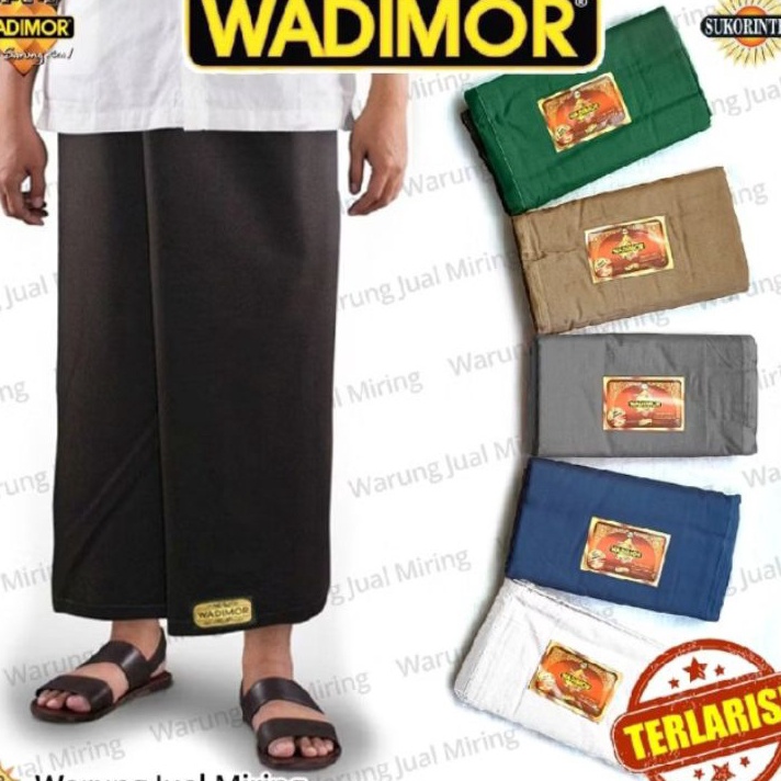 Big Sale Sarung WADIMOR Hitam Polos Ntpl Tanpa Tumpal Putih Polos Ntpl Hitam Tumpal Putih Tumpal Kai
