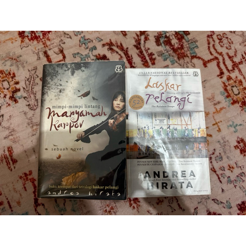 Buku Laskar Pelangi Maryamah Karpov