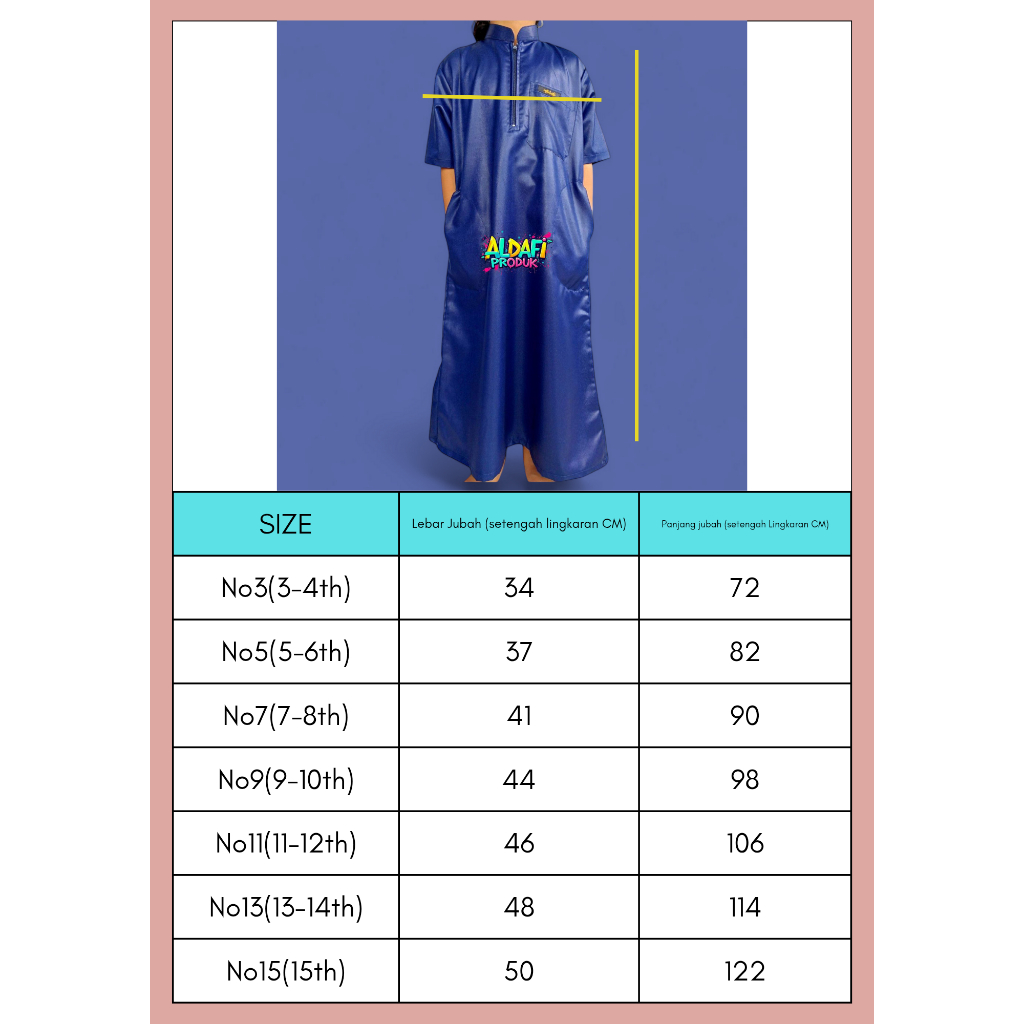 New Jubah Anak Laki Laki Gamis Anak Laki Laki Lengan Pendek Glosy Polos