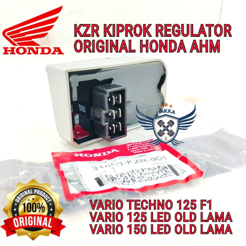 KZR KIPROK REGULATOR HONDA VARIO TECNO 125F1, KIPROK REGULATOR HONDA VARIO 125 LED OLD, KIPROK REGUL