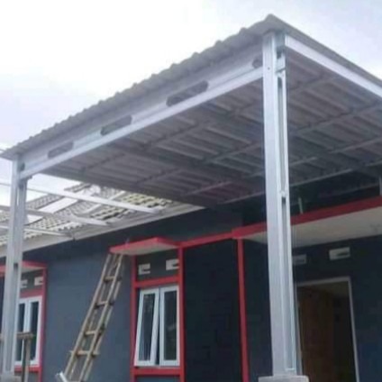 Kanopi atap spandex pasir baja ringan jabodetabek termurah