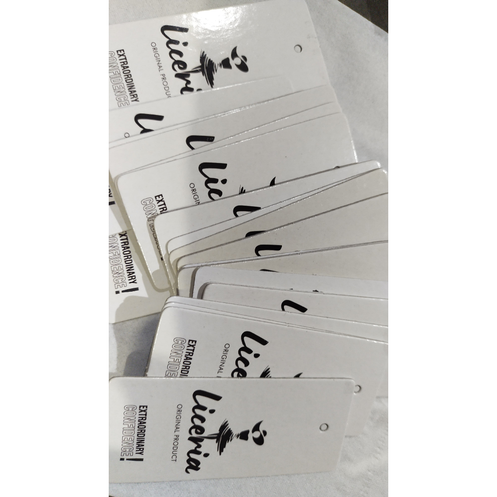 

Label Hangtag Baju / Hang Tag Baju / Hang Tag Custom / Hang Tag Premium