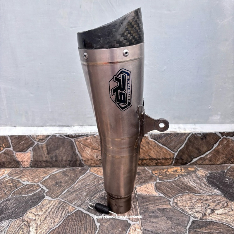 KNALPOT R9 H2 TITANIUM ORI 
