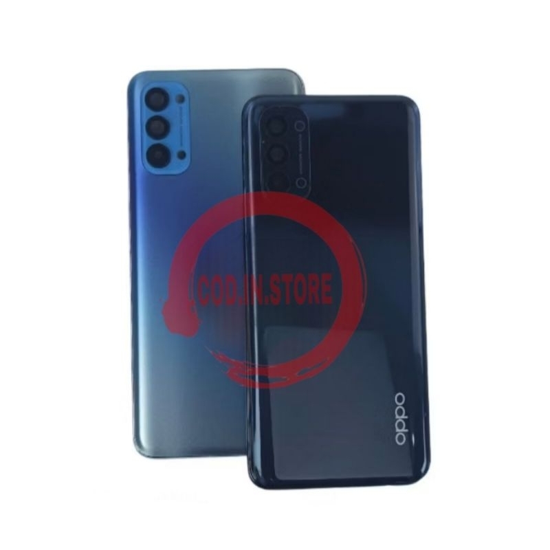 Casing Fullset Oppo Reno 4 4G Backdoor + Bazel 1 Set