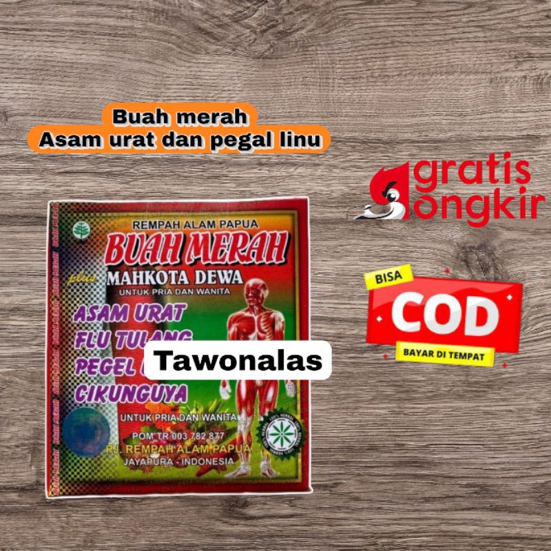 Bm papua/ buah merah Papua pegal linu nyeri otot dan asam urat